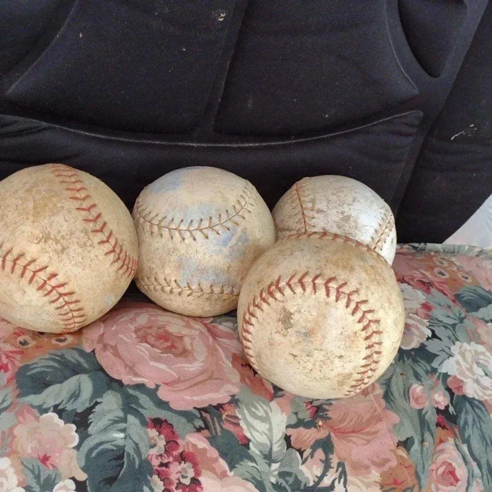 4 Regulation Size 🥎 Softball Lot